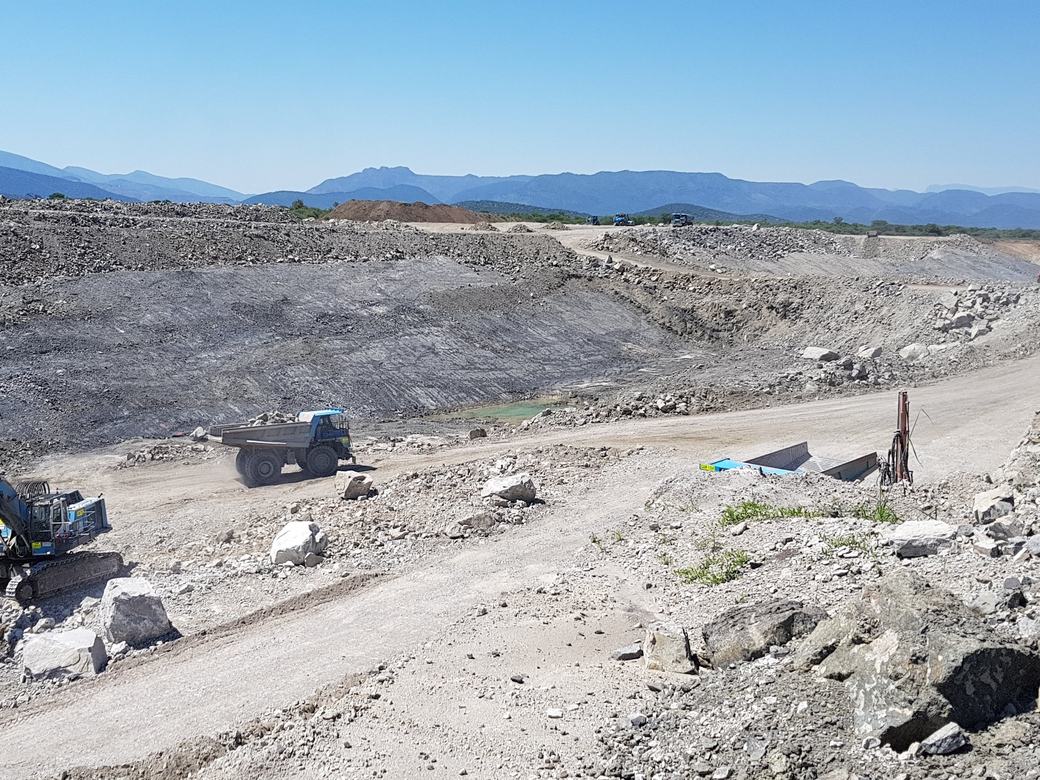 Mine site