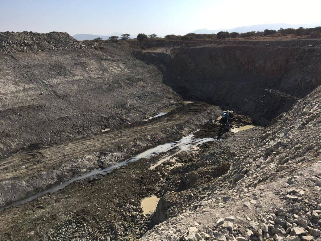 Mine site
